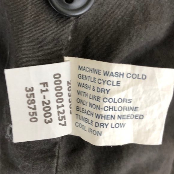 GAP MENS FULL ZIPPER FALL JACKET - Picture 7 of 8